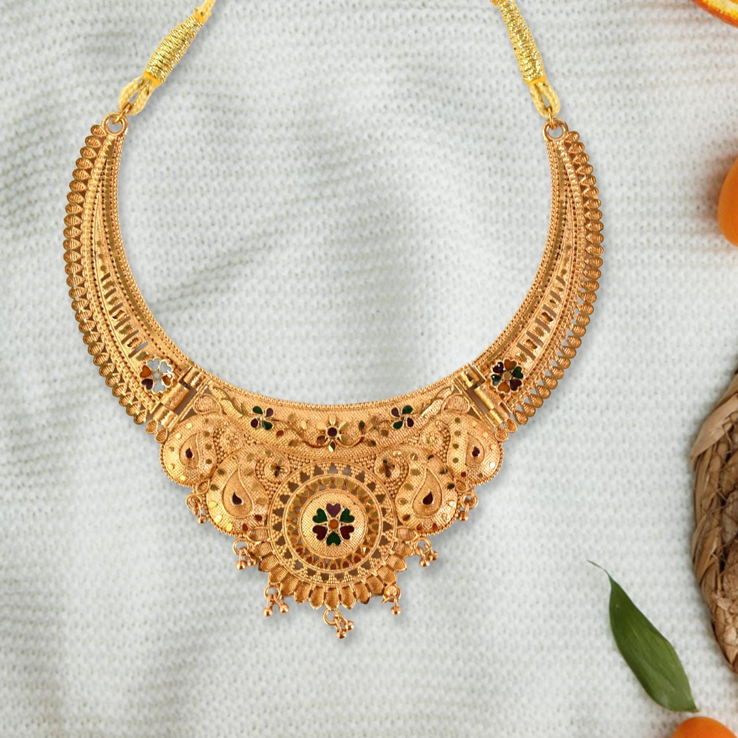 Classic Gold-Plated Necklace Set