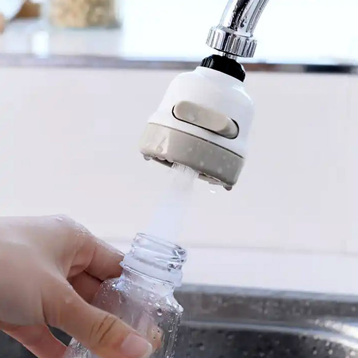 1577 360 Degree Rotating Water-Saving Sprinkler,Faucet Aerator for Kitchen,Bathroom,Water Faucet Kitchen Tap,sink tap shower sprinkler plastic 3 Mode Adjustable Head Nozzl