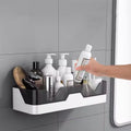 Adhesive Shower Caddy – Rustproof Plastic Organizer | FreshAura