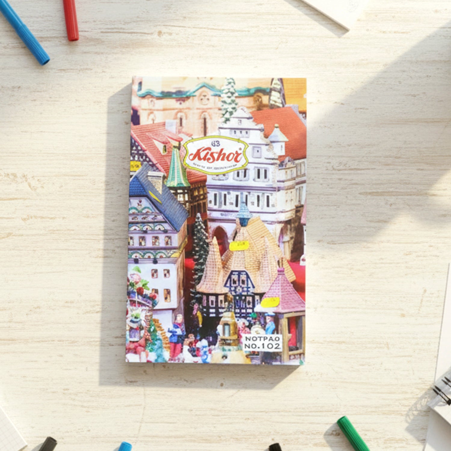 Premium Pocket Notebook – 80-Page Writing Notepad (165 × 105 mm, 1 Pc)