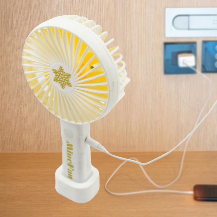 17714 Portable Handheld USB Cable Fan, Electric Desk Fans for Home, Office and Travel
