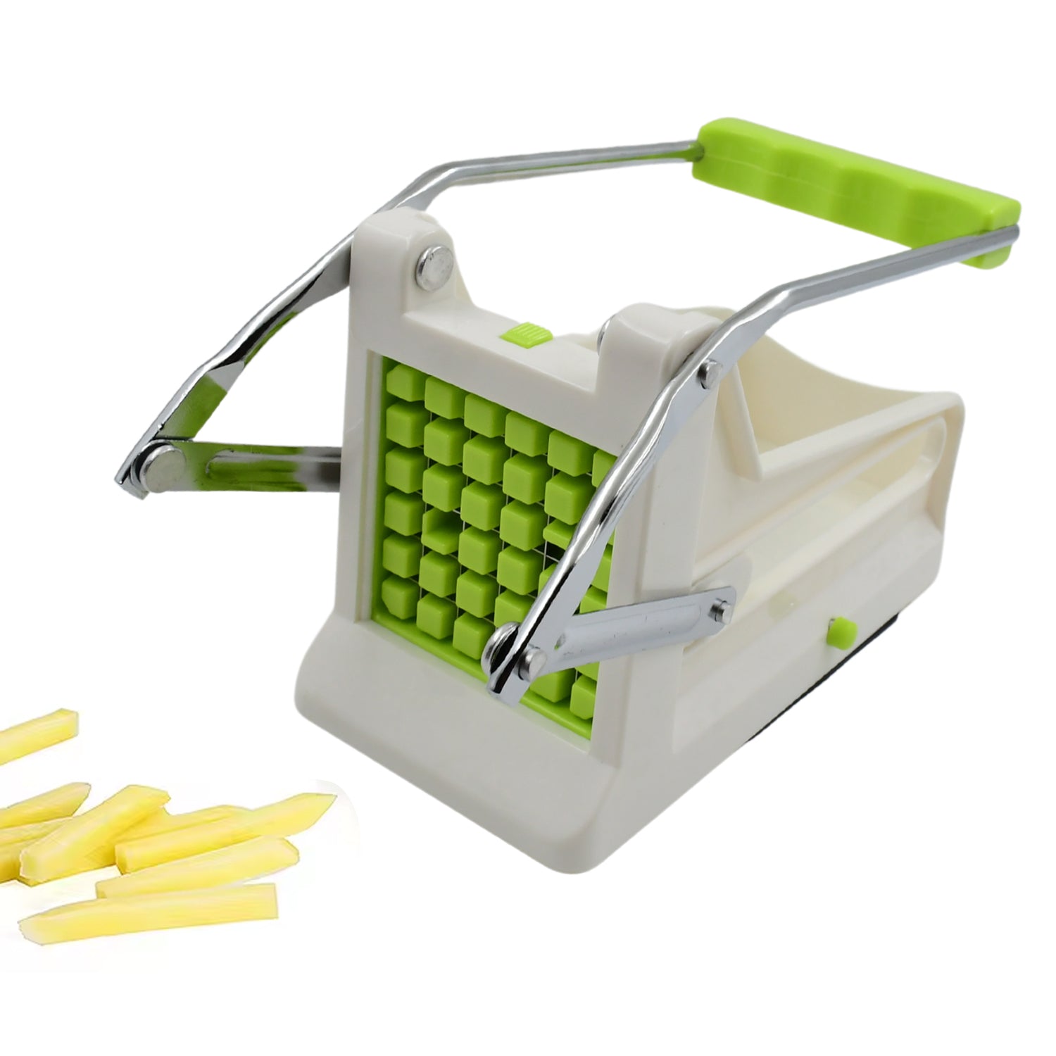 French Fry Cutter Stainless Steel Vegetable & Potato Slicer (1 Pc)