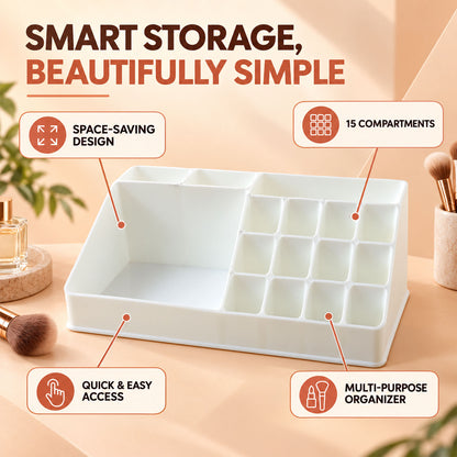 Multipurpose Makeup Organizer – Neat, Spacious & Durable
