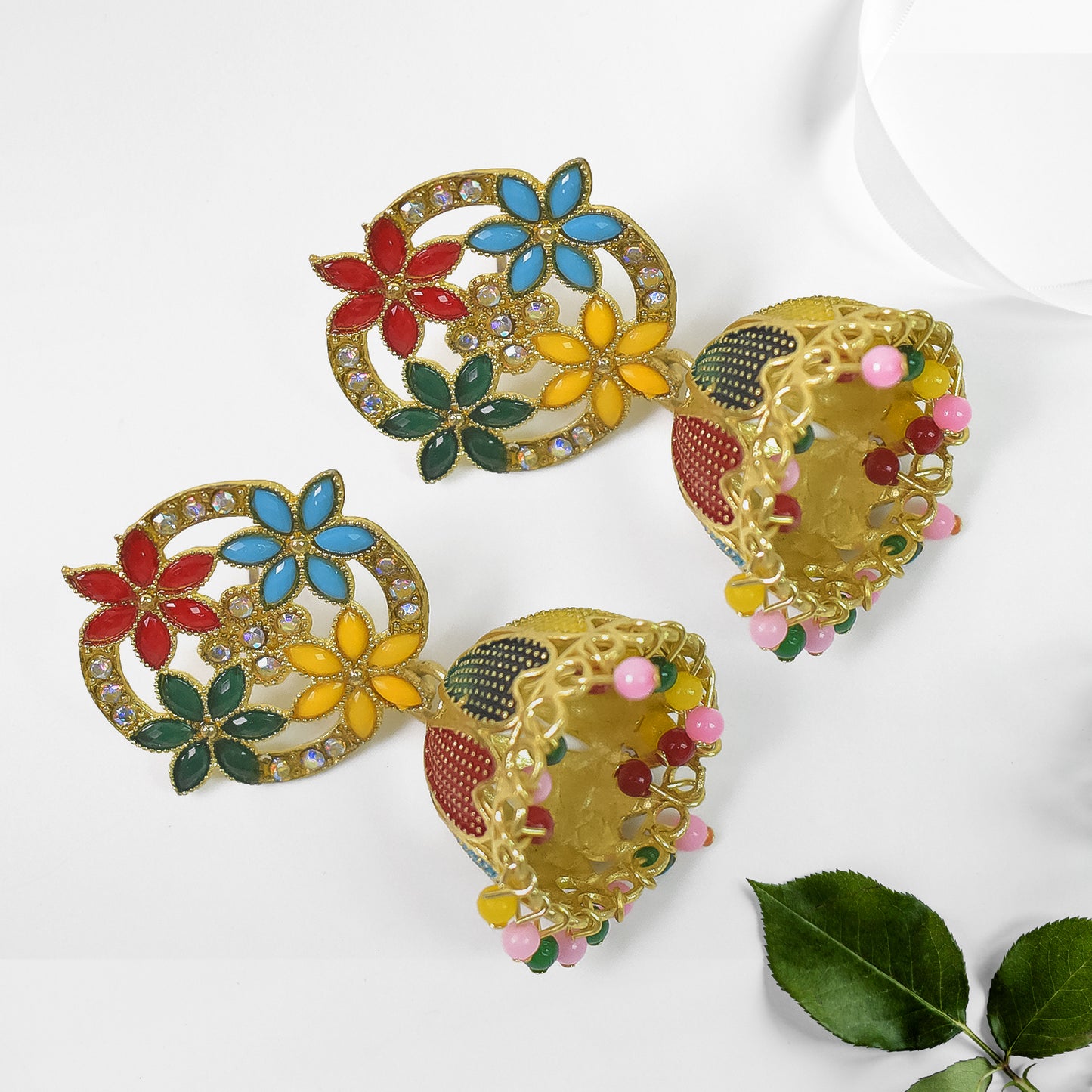 Modern Elegance: Exquisite New-Design Jumka Earrings