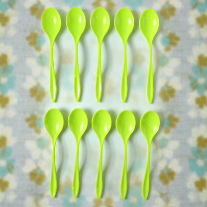Elegant fancy spoon on a table setting