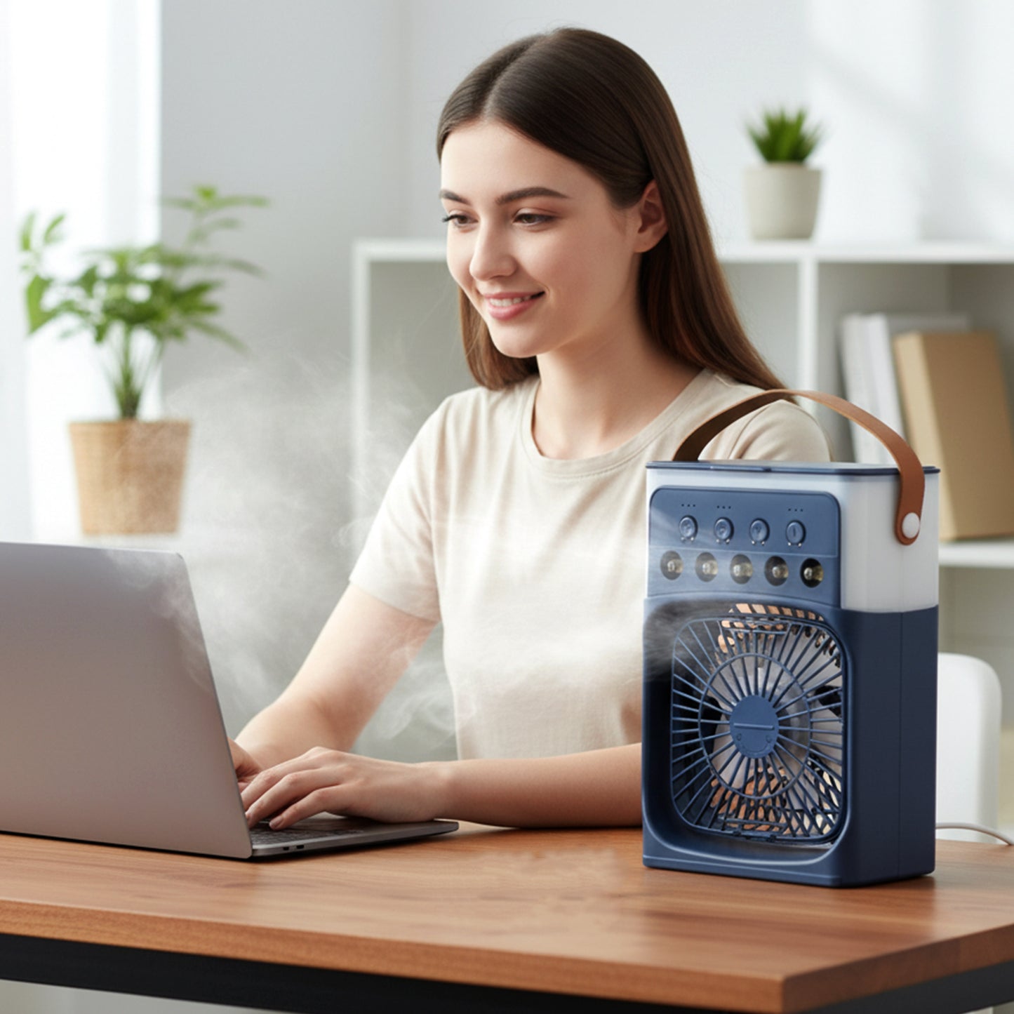 mini air cooling fan for office and home