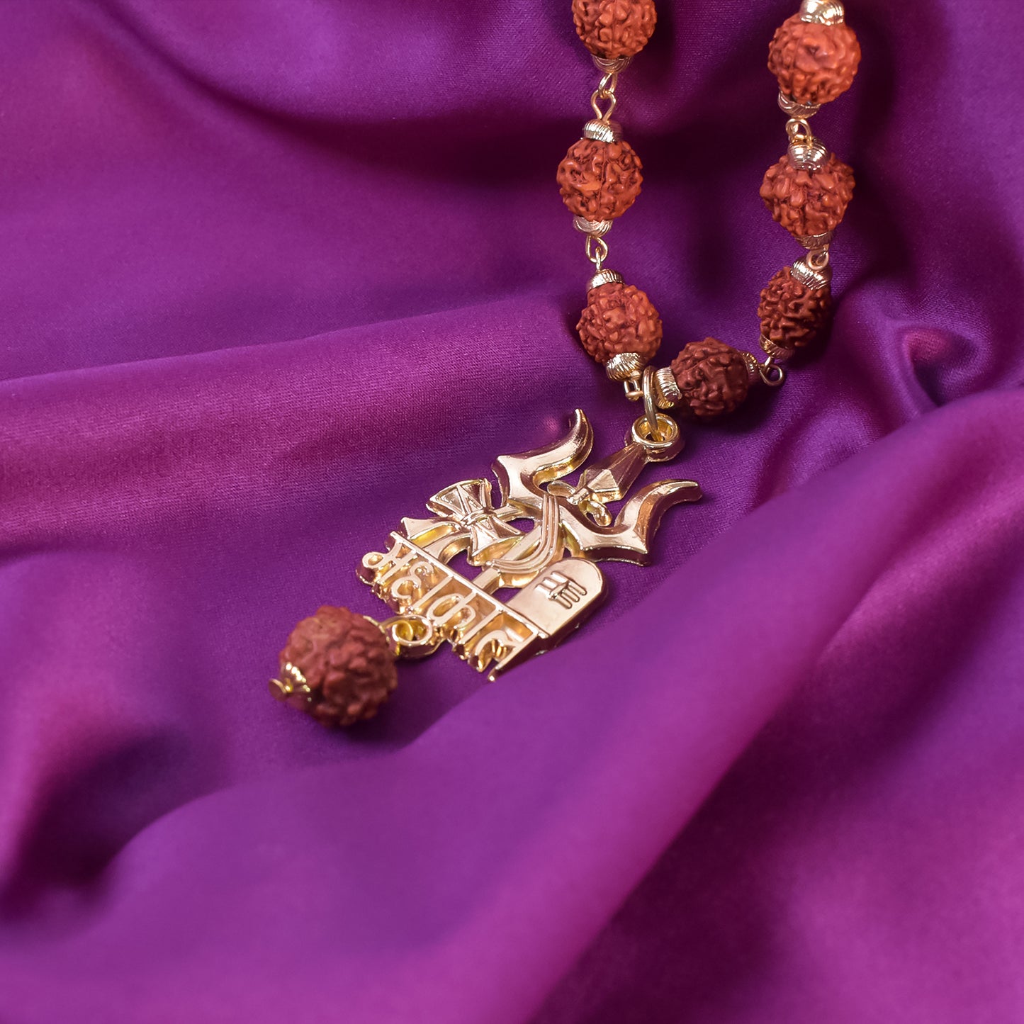 Mahakal Pendna Chain with Rudraksha: Divine Power and Protection