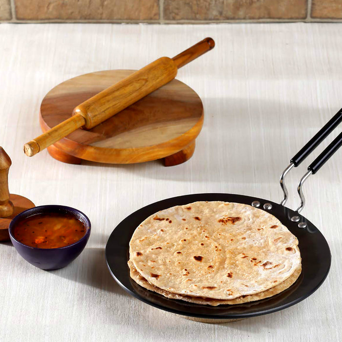 Multi Purpose Aluminium Rays Roti Tawa (9 Inch)