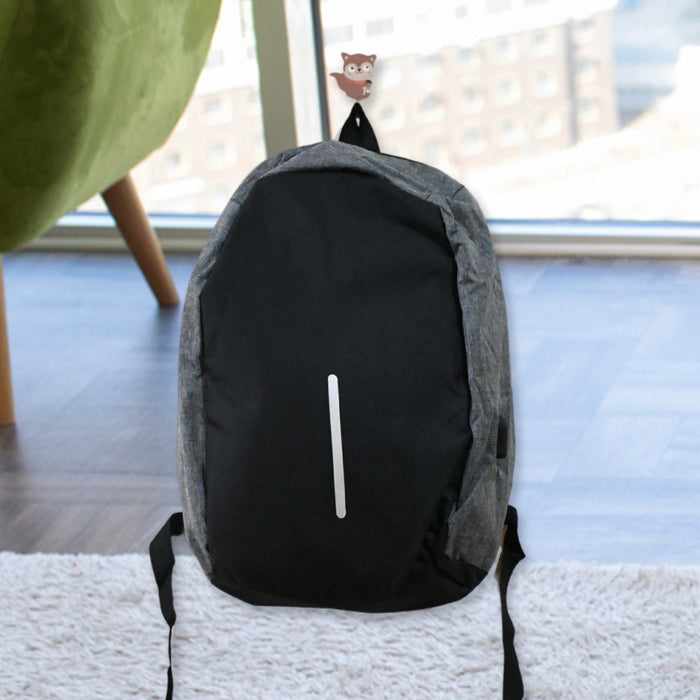 6138A વોટરપ્રૂફ એન્ટી થેફ્ટ ક્રોસબોડી ફેની પેક કમર બેગ પુ લેધર શોલ્ડર બેગ ચેસ્ટ મેન કેઝ્યુઅલ ફેશન યુએસબી ચાર્જિંગ ઇયરફોન હૂક સ્લિંગ ટ્રાવેલ મેસેન્જર્સ બેગ