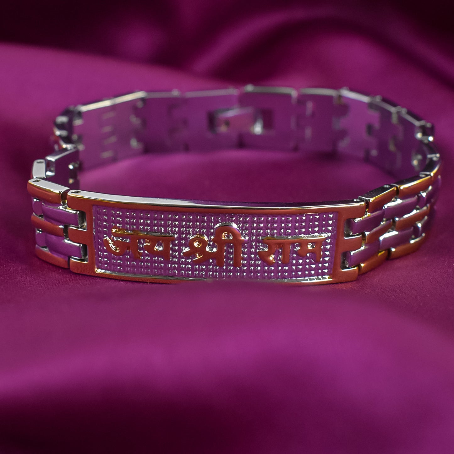 Shree Ram Name Plated Bracelet: A Divine Symbol of Faith