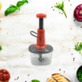 Manual Food Chopper – 650ml, 3 SS Blades, Anti-Slip | Quickslice