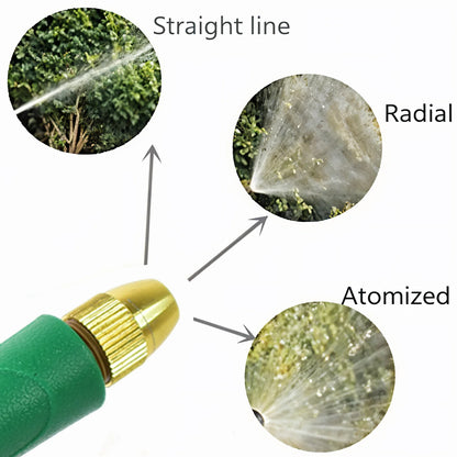 DeoDap Durable Hose Nozzle Water Lever Spray Gun - comparison shot