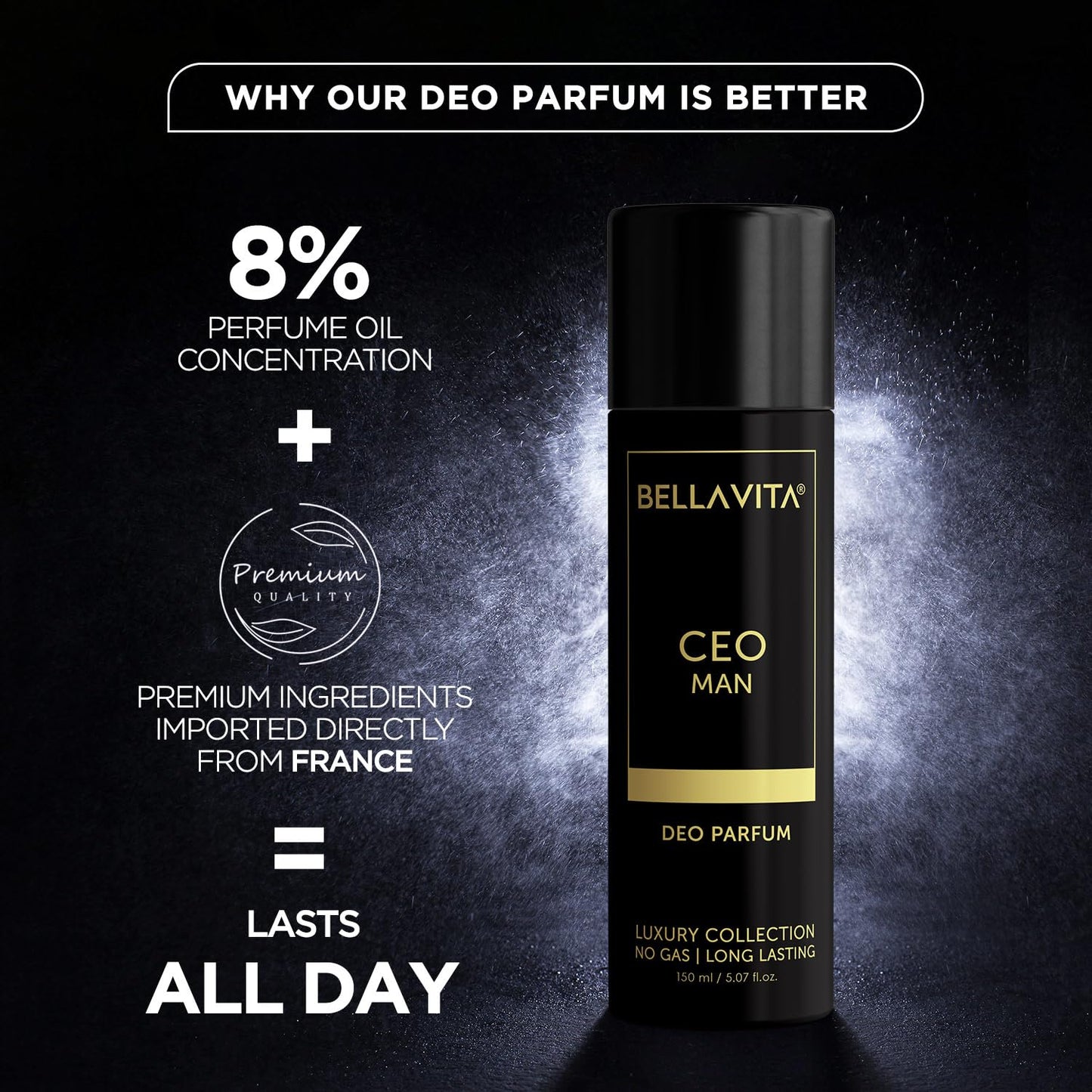 Bellavita Fragrance Deo Spray for Men