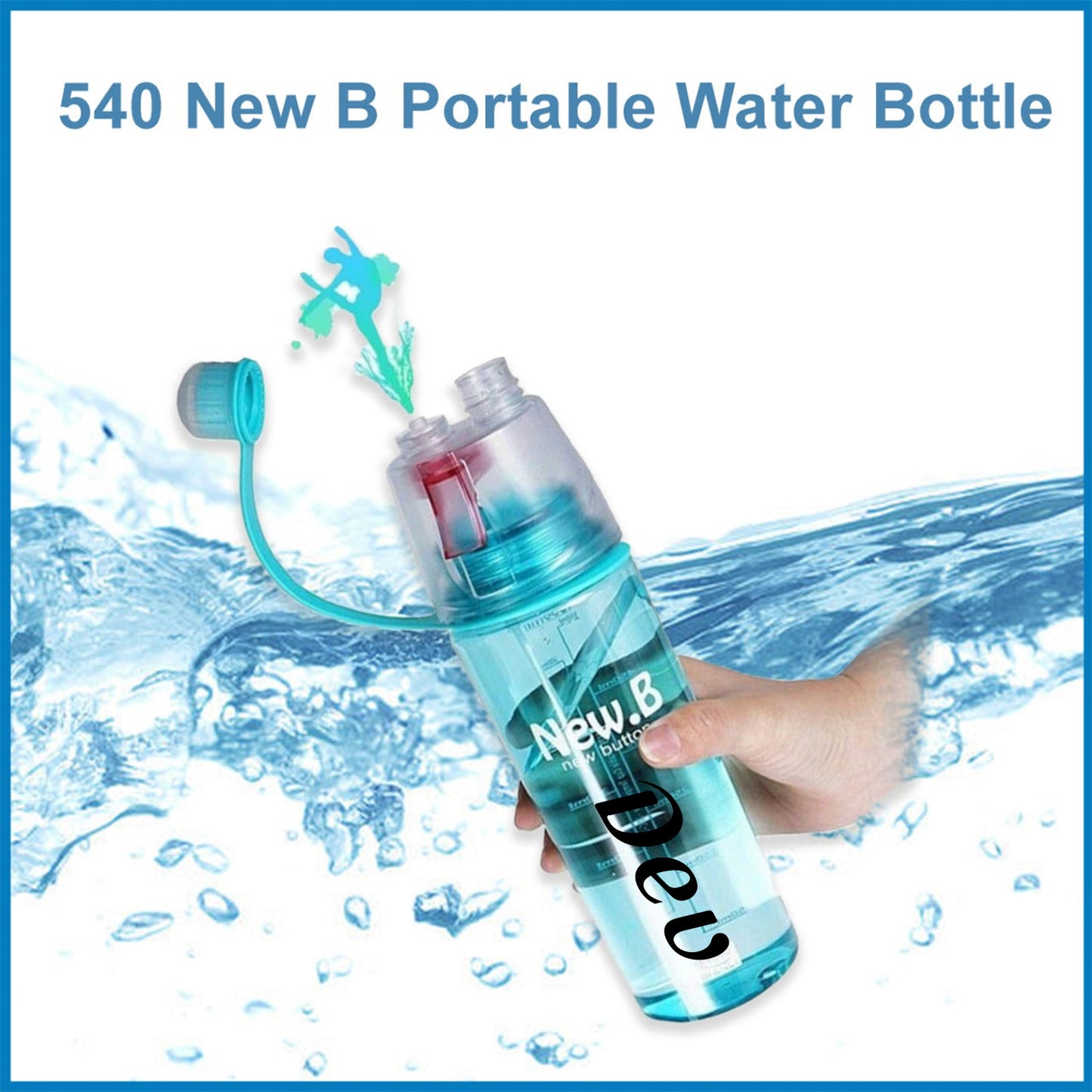 Customize New B Portable Water Bottle