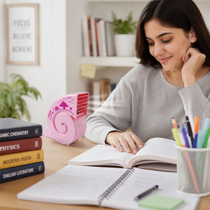 USB Mini Fan – Portable, Quiet & Bright for Any Desk | VoltDesk