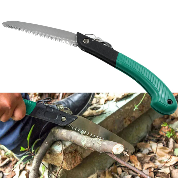 Folding Handsaw, Pruning Saws for Tree Trimming Camping, Gardening, Hunting. Cutting Wood, PVC, Bone
