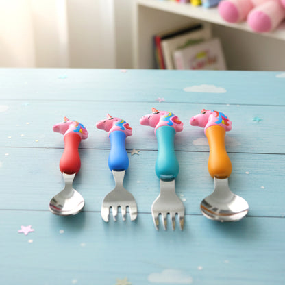 cute unicorn cutlery