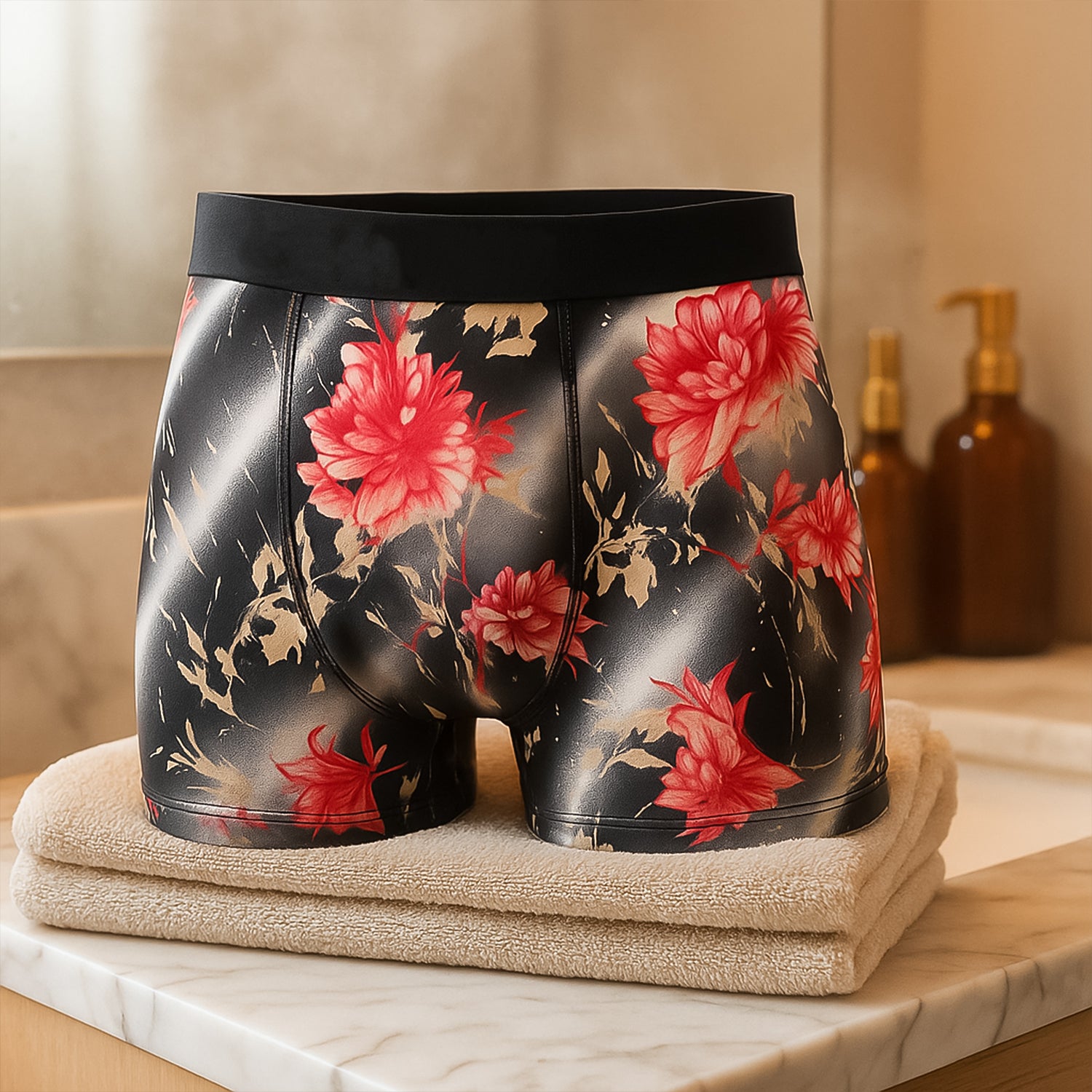 Men’s Stretch Boxer Briefs - (Large / 1 Pc)