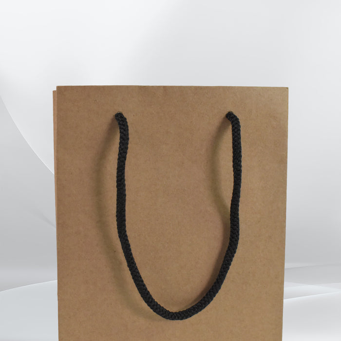 Mini Brown Paper Bag  (5x7x3.25 Inch)