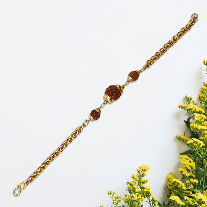 Stylish Rudraksha Rakhi