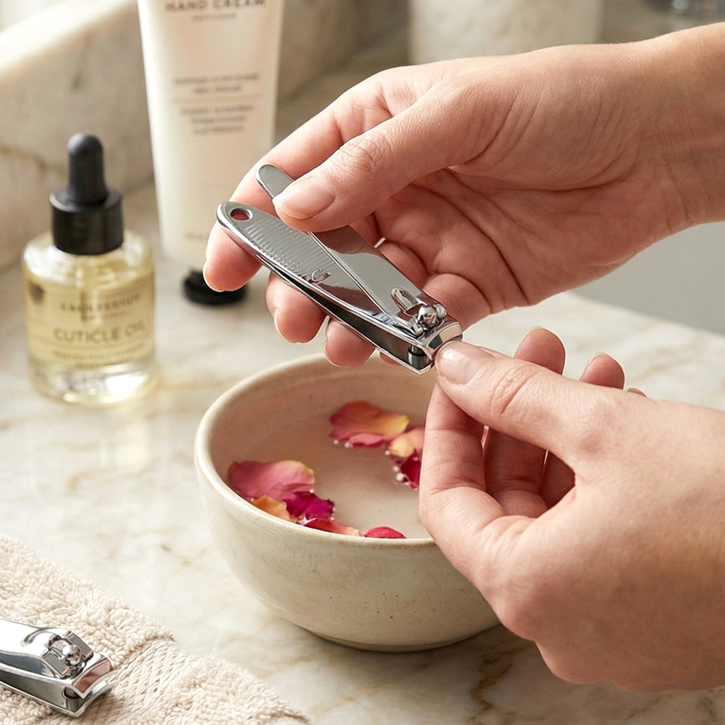 Manicure Set Tools with Scissors and Cutters