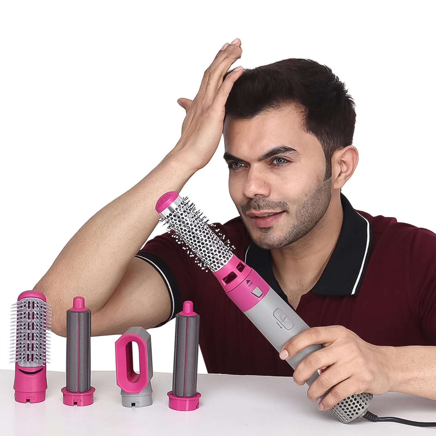 5 In 1 Hair Dryer Brush, Multifunctional Hot Air Styler Hair Tools