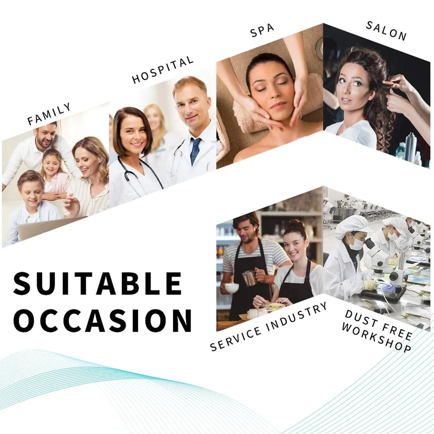 Disposable Shower Caps for Women (20 Pc)