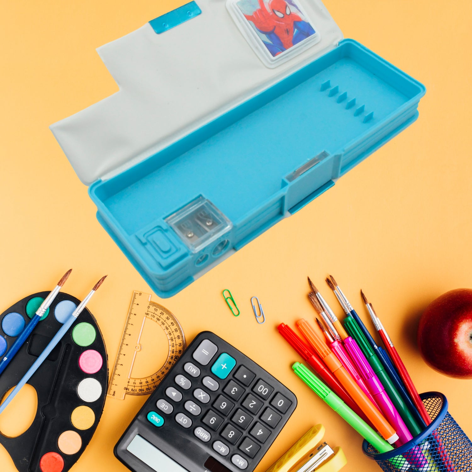 Large Geometry Box Buy Multi-functional Geometry Box with Calculator | DeoDap