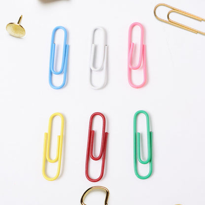Multicolor Office Paper Clips 