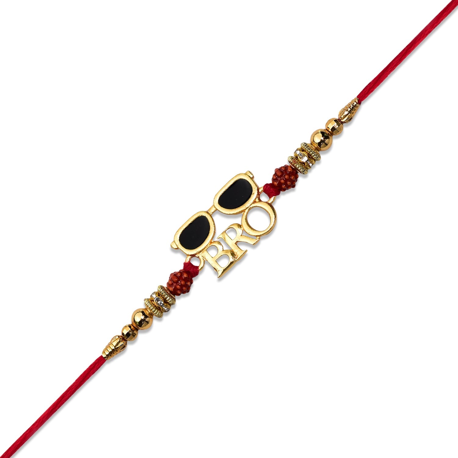 Raksha Bandhan Gift Combo for Brother – 3 Designer Rakhis, Mini Fragrance Set & Car Phone Holder