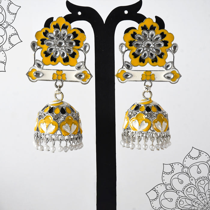 Exquisite Long Jhumka Earrings with Detailed Craftsmanship and Timeless Appeal