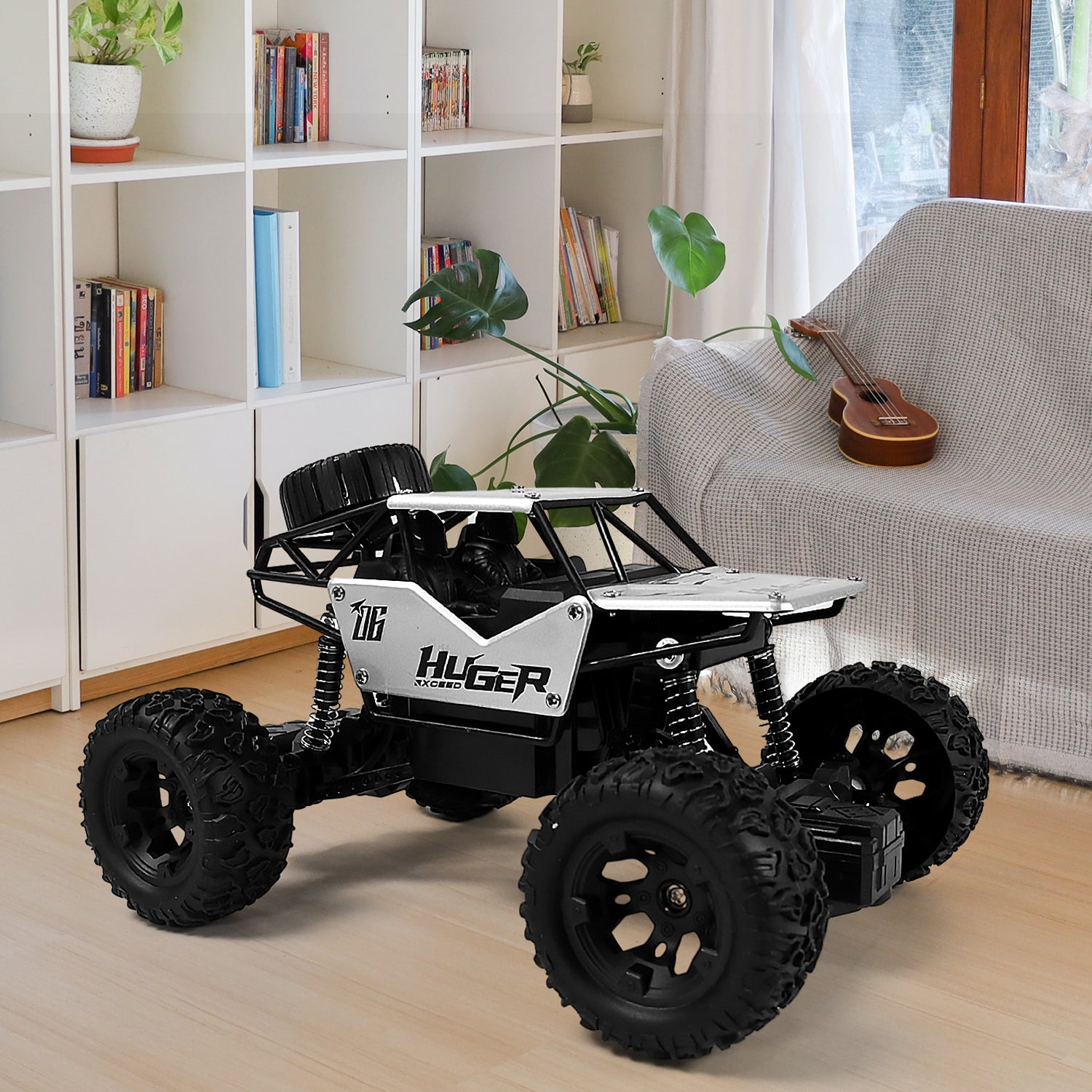 Rock Crawler Monster RC Truck – All-Terrain Rechargeable Stunt Racing Car