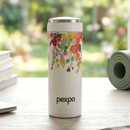 Pexpo Crypto Art Hot & Cold Vacuum Insulated Stainless Steel Water Bottle 500 ML