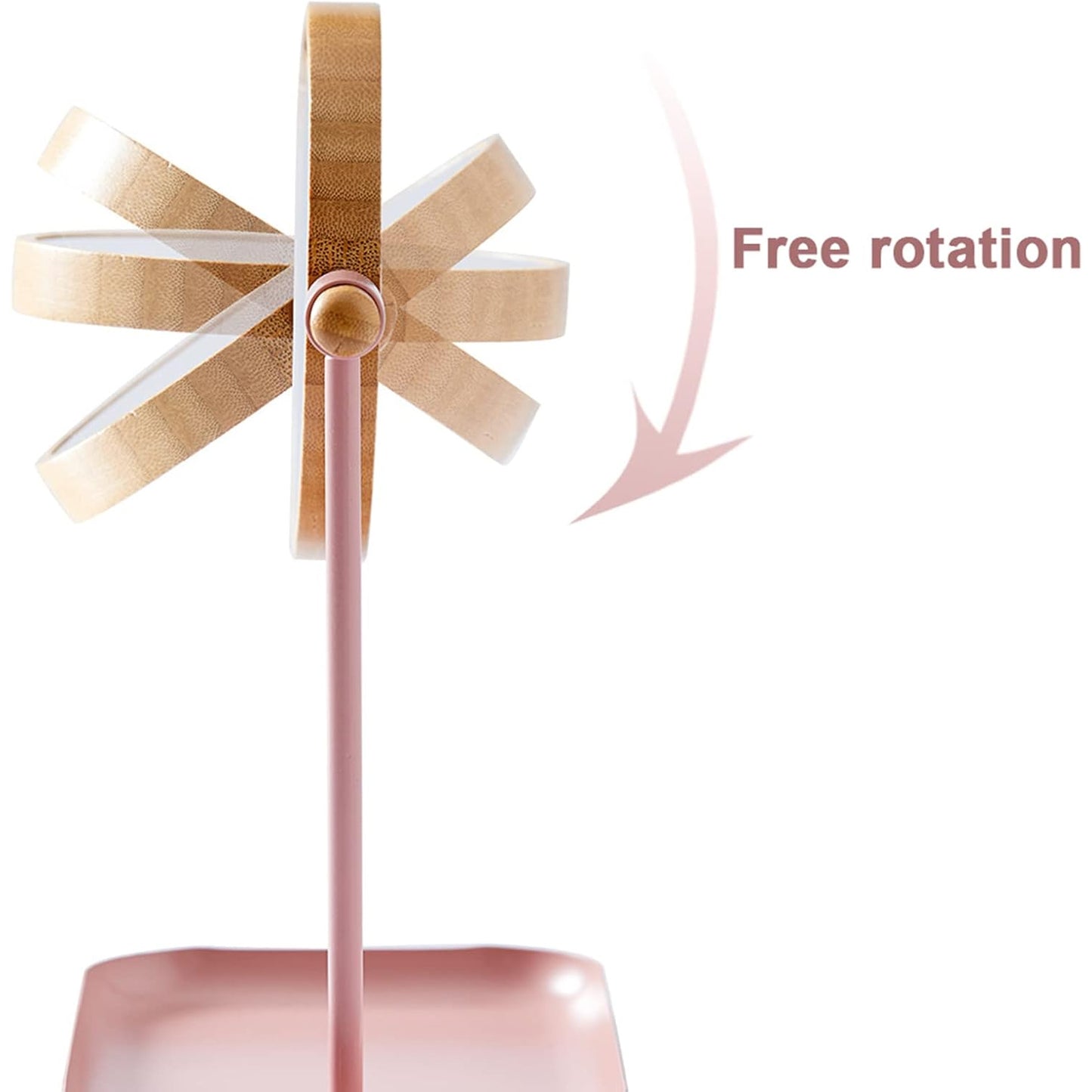 Modern Round Tabletop Makeup Mirror (1 Set)