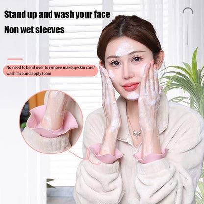Silicone cuffs for washing