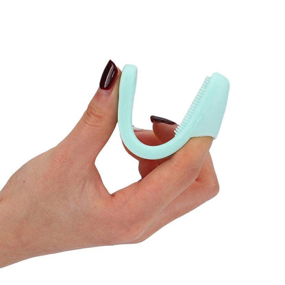 Silicone Makeup cleaning tool, finger wash Face Scrubber Facial Cleansing Brush (1 Pc / Mix Color)