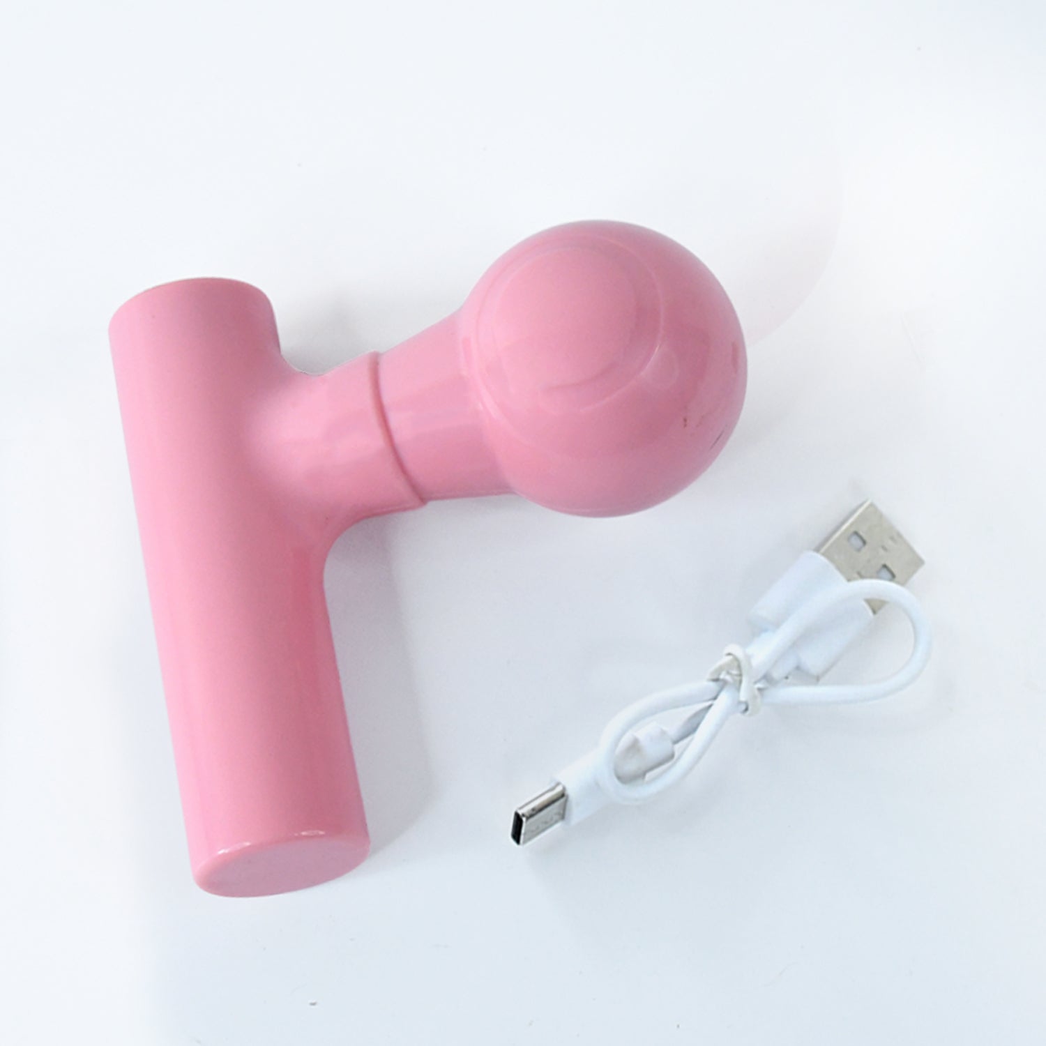 Black Mini Pocket Size Massager, Full Body Massager, Cordless One Button Operation for Body Pain & Relaxation