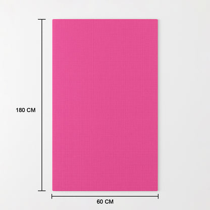 Yoga Mat Eco-Friendly For Fitness Exercise Workout Gym with Non-Slip (180x60xcm) Color may very