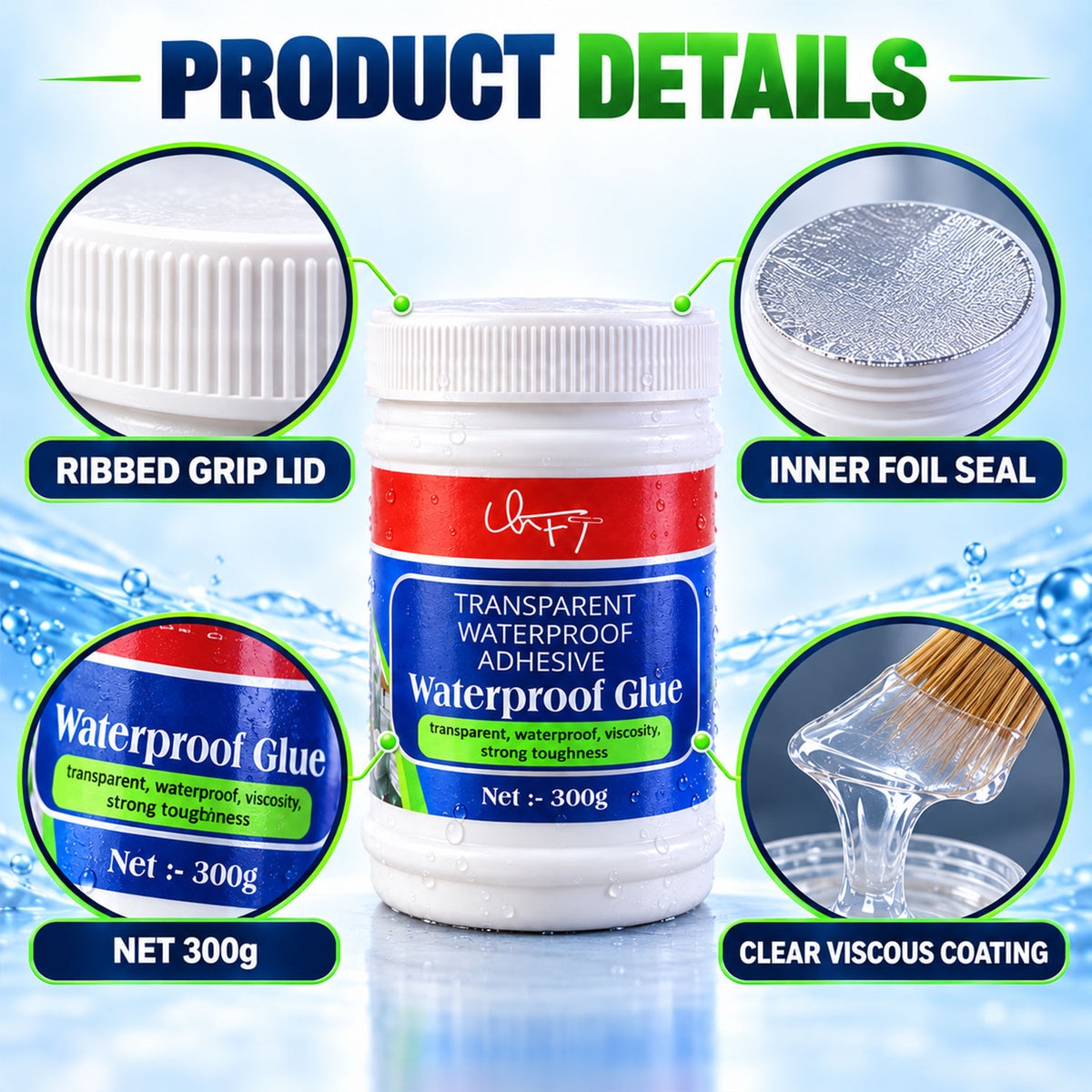 Waterproof Sealant Glue – Strong Leakage Protection 300g | Craftily