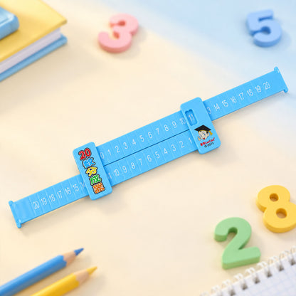 2 in 1 Math Decomposition Sliding Ruler for Addition and Subtraction Fun (1 Pc)