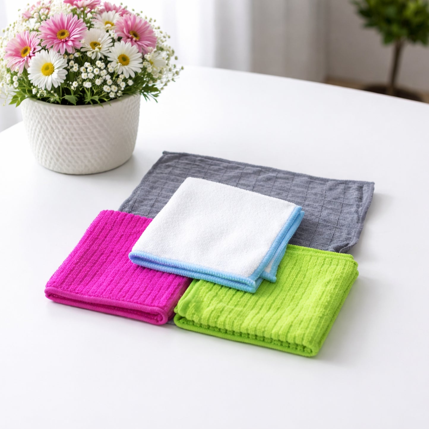 Microfiber Cloth Edges Detail