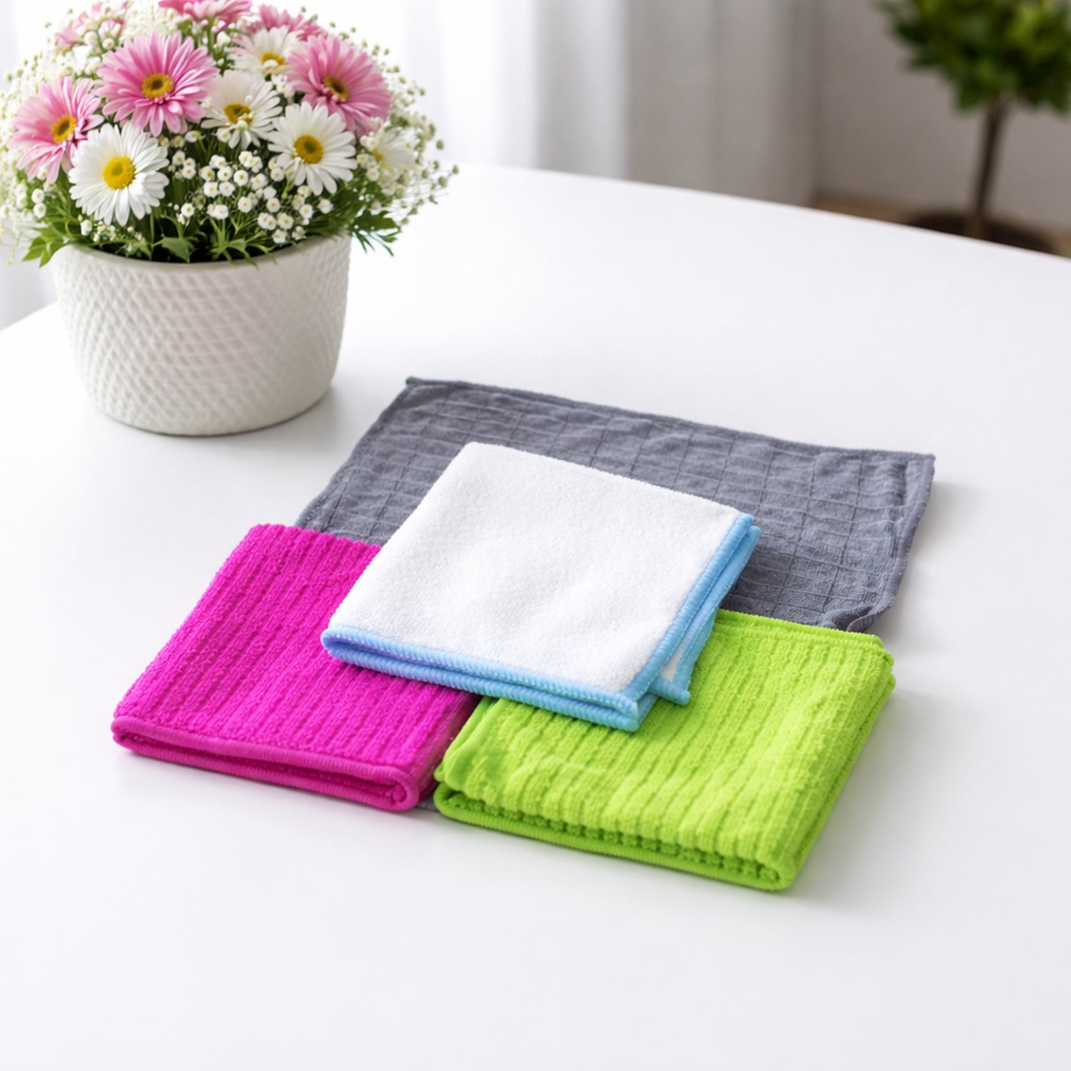 Microfiber Cloth Edges Detail