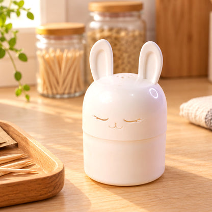 Cute Bunny Kitchen Container for Tea Bags, Spices and Small Items (1 Pc)