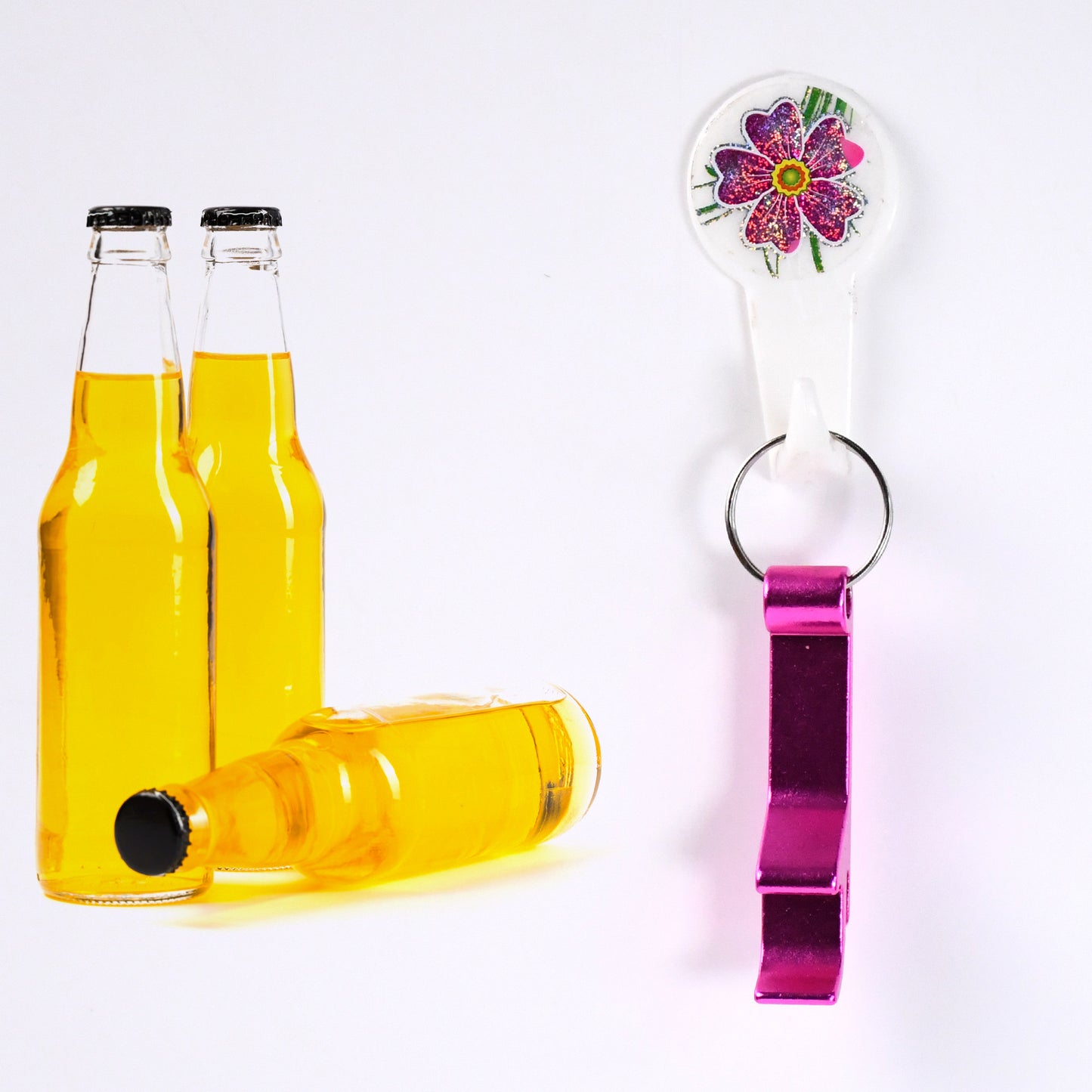 Customized Metal Bottle Opener Keychain (1 Pc)