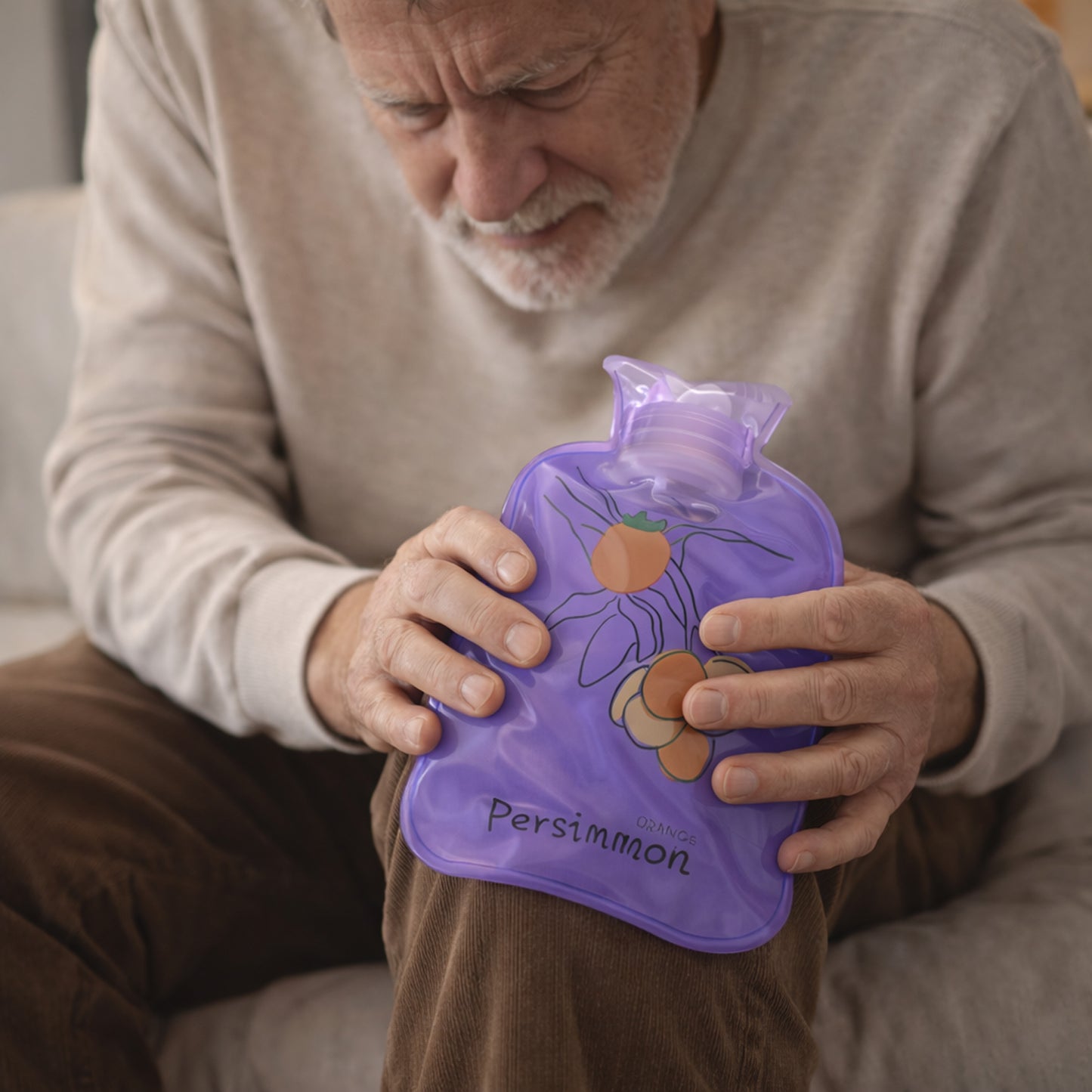 Flexible mini water bag for hot and cold therapy