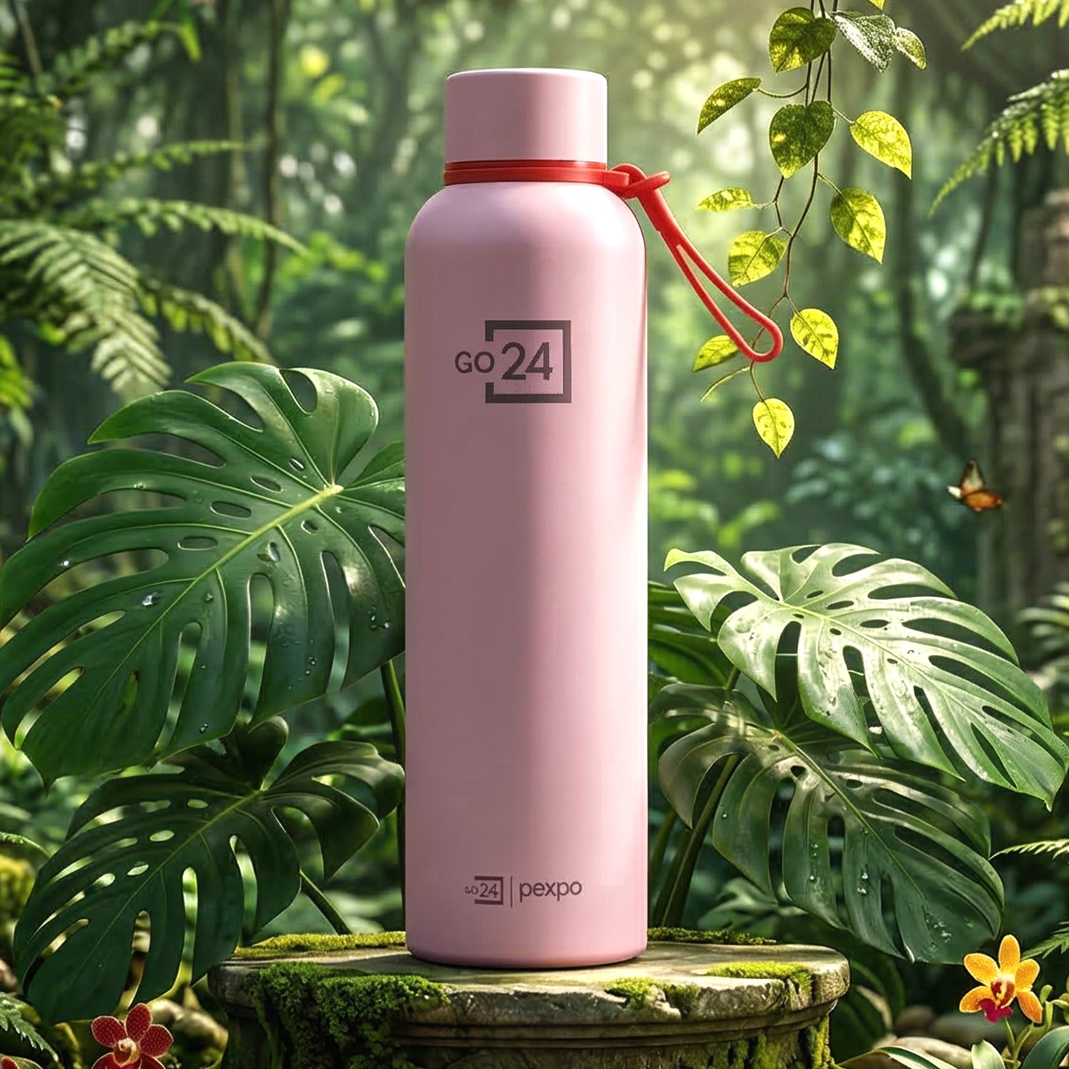 Pexpo Bravo Vacuum Insulated Hot & Cold Stainless Steel Water Bottle 1000 ML