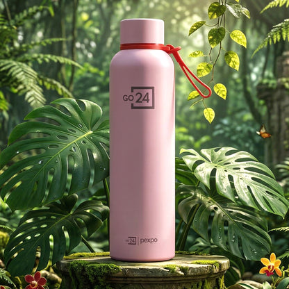 Pexpo Bravo Vacuum Insulated Hot & Cold Stainless Steel Water Bottle 1000 ML