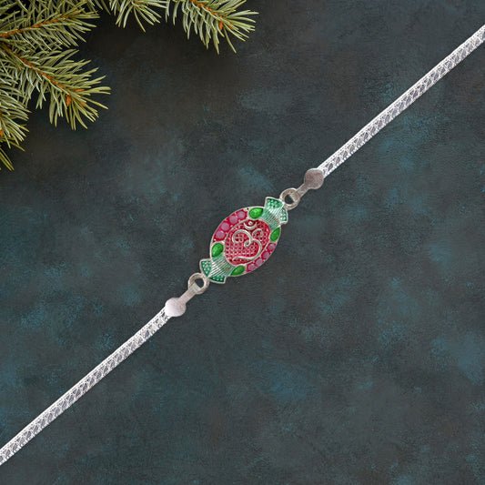 Sacred Om on a Sacred Day – A Rakhi Full of Blessings and Love