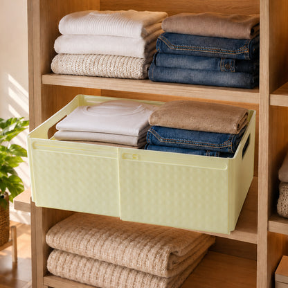 Foldable Storage Box Collapsible Organiser Crate 48x23.5 Cm (1 Pc)