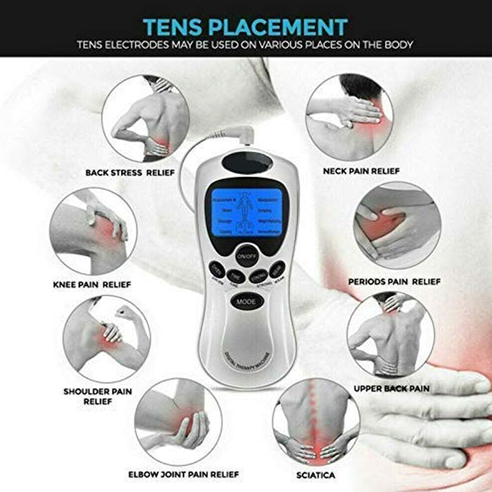 Multifunction Pain Relief Massager (Electric, Pulse Therapy) - Neck, Back, Body Without Adaptor